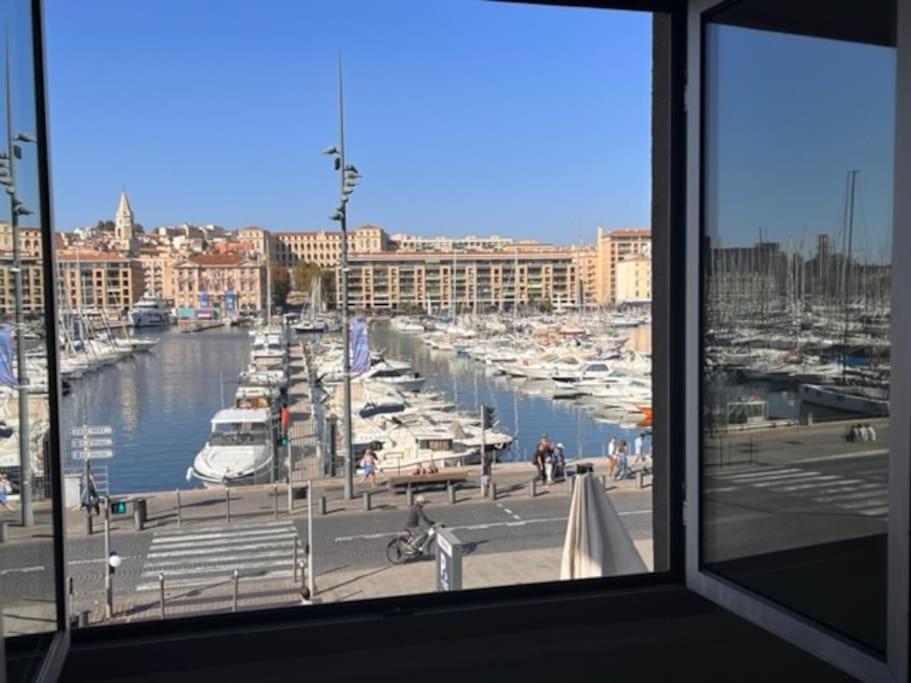 Apartamento T4 Marseille Vue Imprenable Sur Vieux Port Exterior foto